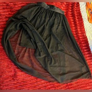 Black skirt
